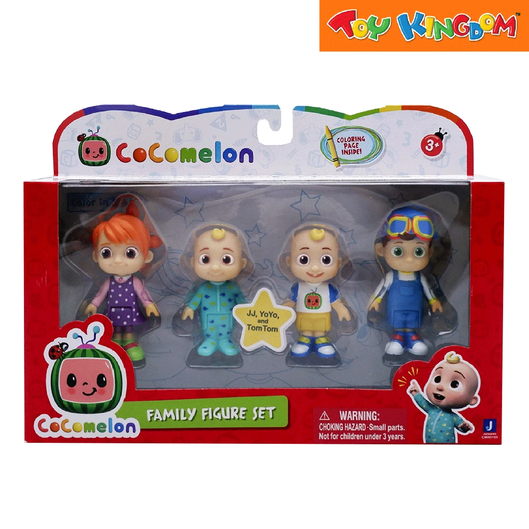 Cocomelon Family Figure Playset 1 Cocomelon Family Figure Playset