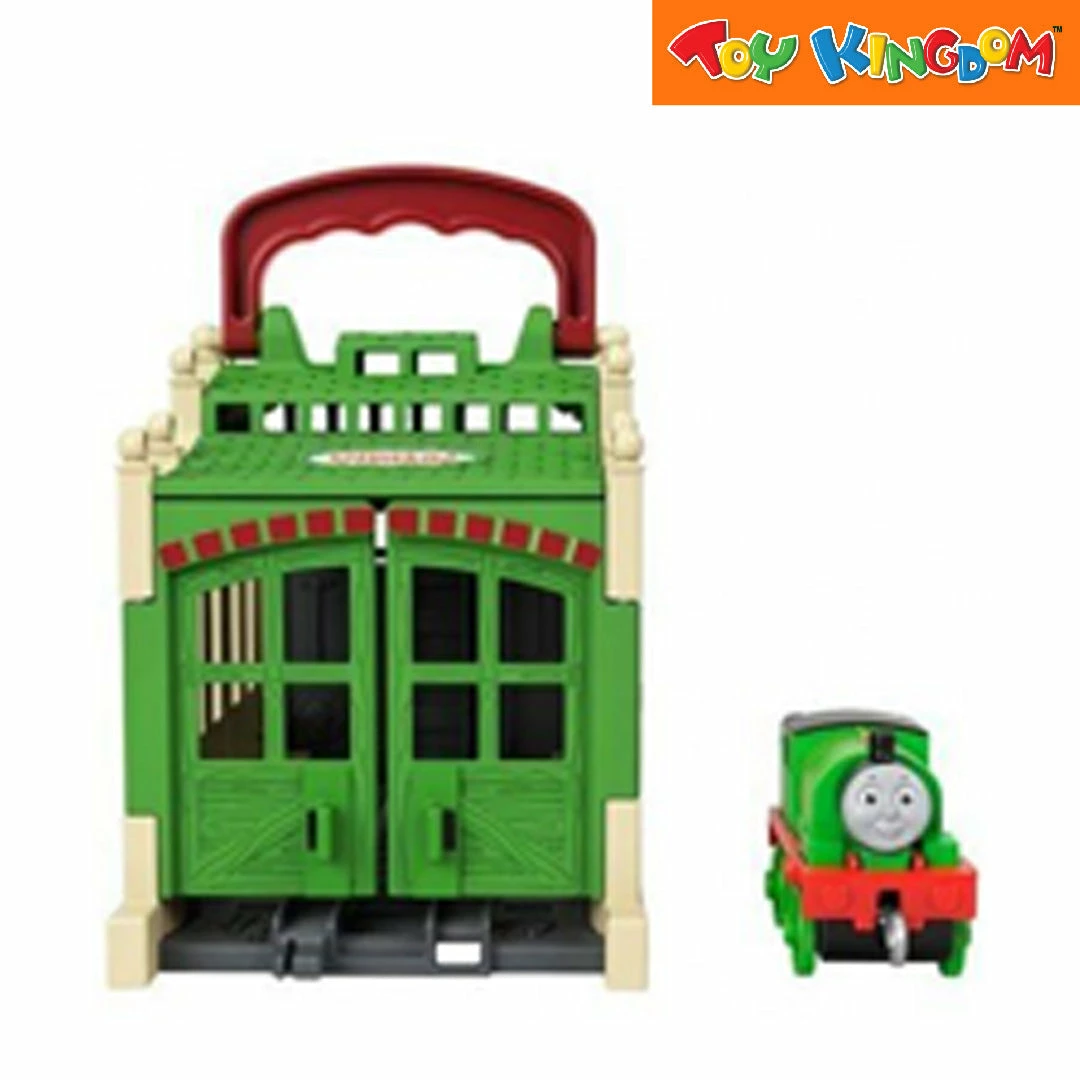 Thomas & Friends Build Your Own Tidmoth Shed Track Master Percy 2 Thomas & Friends Build Your Own Tidmoth Shed Track Master Percy - Image 2