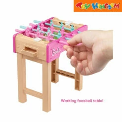 Barbie Mini Playset With Themed Accessories And Pet Game Night Theme Playset 6 Barbie Mini Playset With Themed Accessories And Pet Game Night Theme Playset -Toy Haven Shop 39018515 GRG77 GAME NIGHT 2