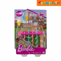Barbie Mini Playset With Themed Accessories And Pet Game Night Theme Playset