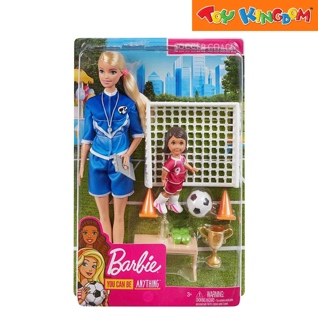 Barbie Soccer Coach Playset 1 Barbie Soccer Coach Playset
