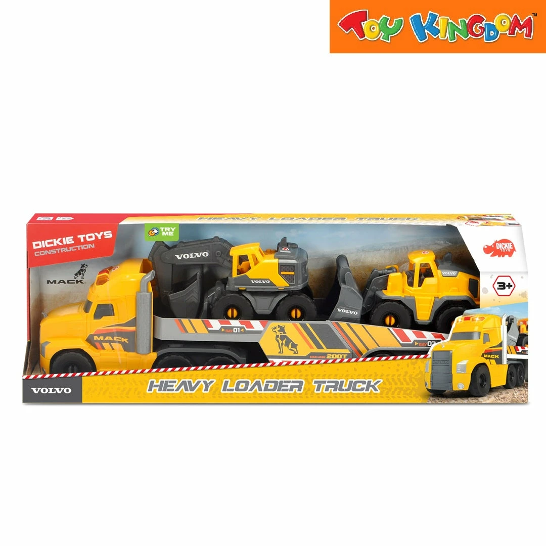 Dickie Toys Volvo Construction Heavy Loader Truck Vehicle 1 Dickie Toys Volvo Construction Heavy Loader Truck Vehicle