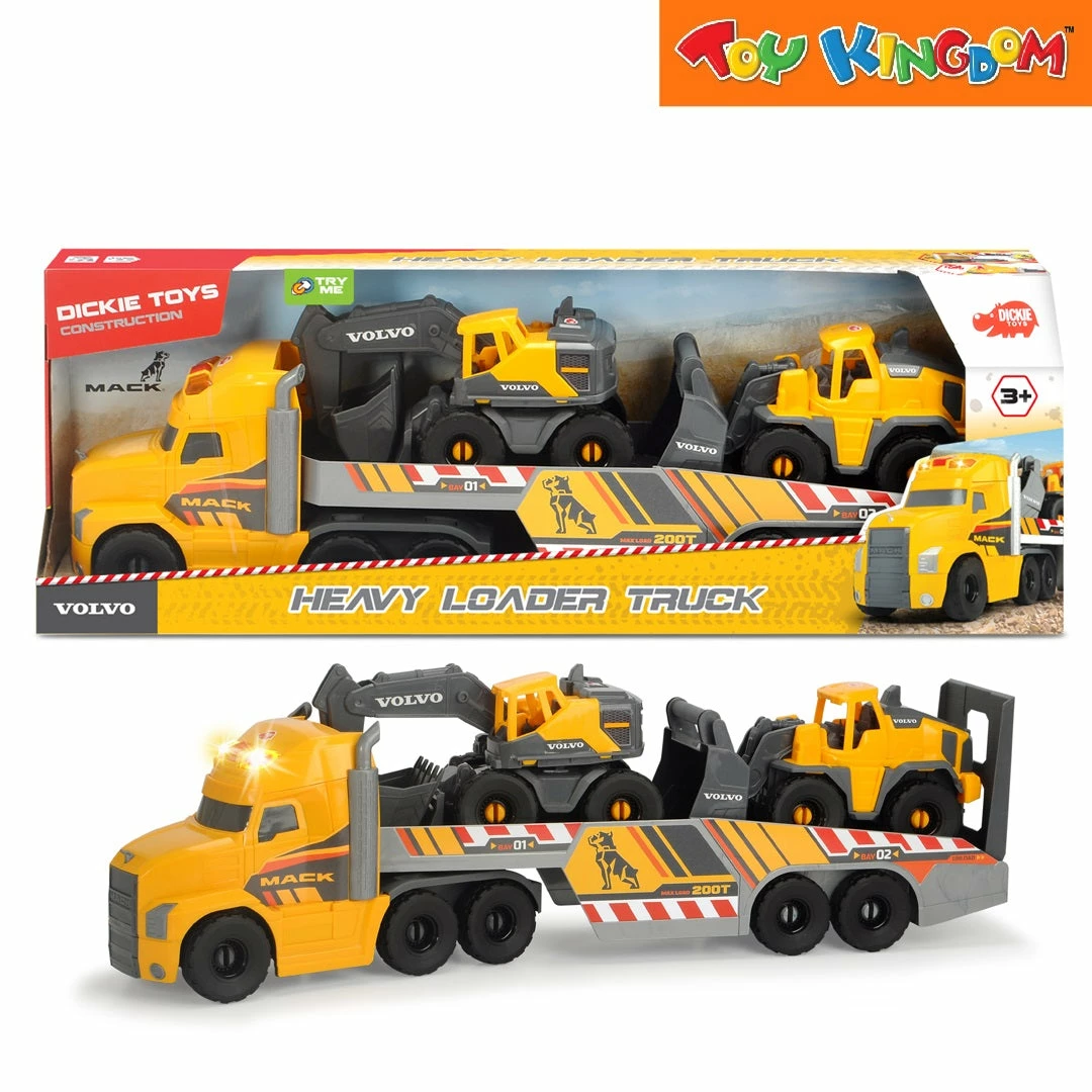 Dickie Toys Volvo Construction Heavy Loader Truck Vehicle 5 Dickie Toys Volvo Construction Heavy Loader Truck Vehicle - Image 5