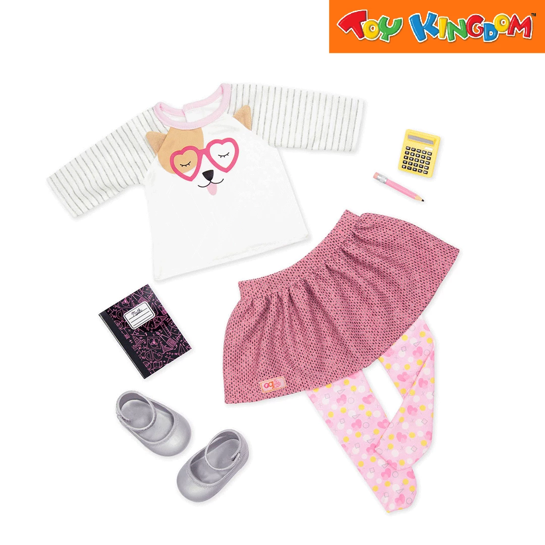Our Generation Classroom Cutie Classroom Math Class Doll Outfit And Accessories Set 3 Our Generation Classroom Cutie Classroom Math Class Doll Outfit And Accessories Set - Image 3