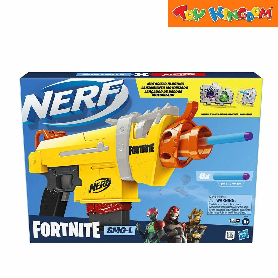 Nerf SMG-L Fortnite Blaster 1 Nerf SMG-L Fortnite Blaster