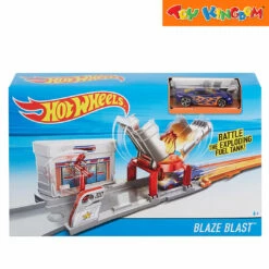 Hot Wheels Fold Out City Blaze Blast Playset