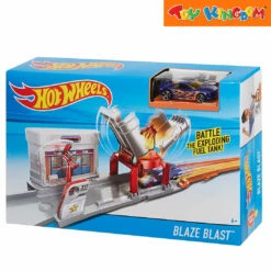 Hot Wheels Fold Out City Blaze Blast Playset -Toy Haven Shop 39067162 FJN36 Blaze Blast 2