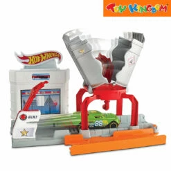 Hot Wheels Fold Out City Blaze Blast Playset -Toy Haven Shop 39067162 FJN36 Blaze Blast 7