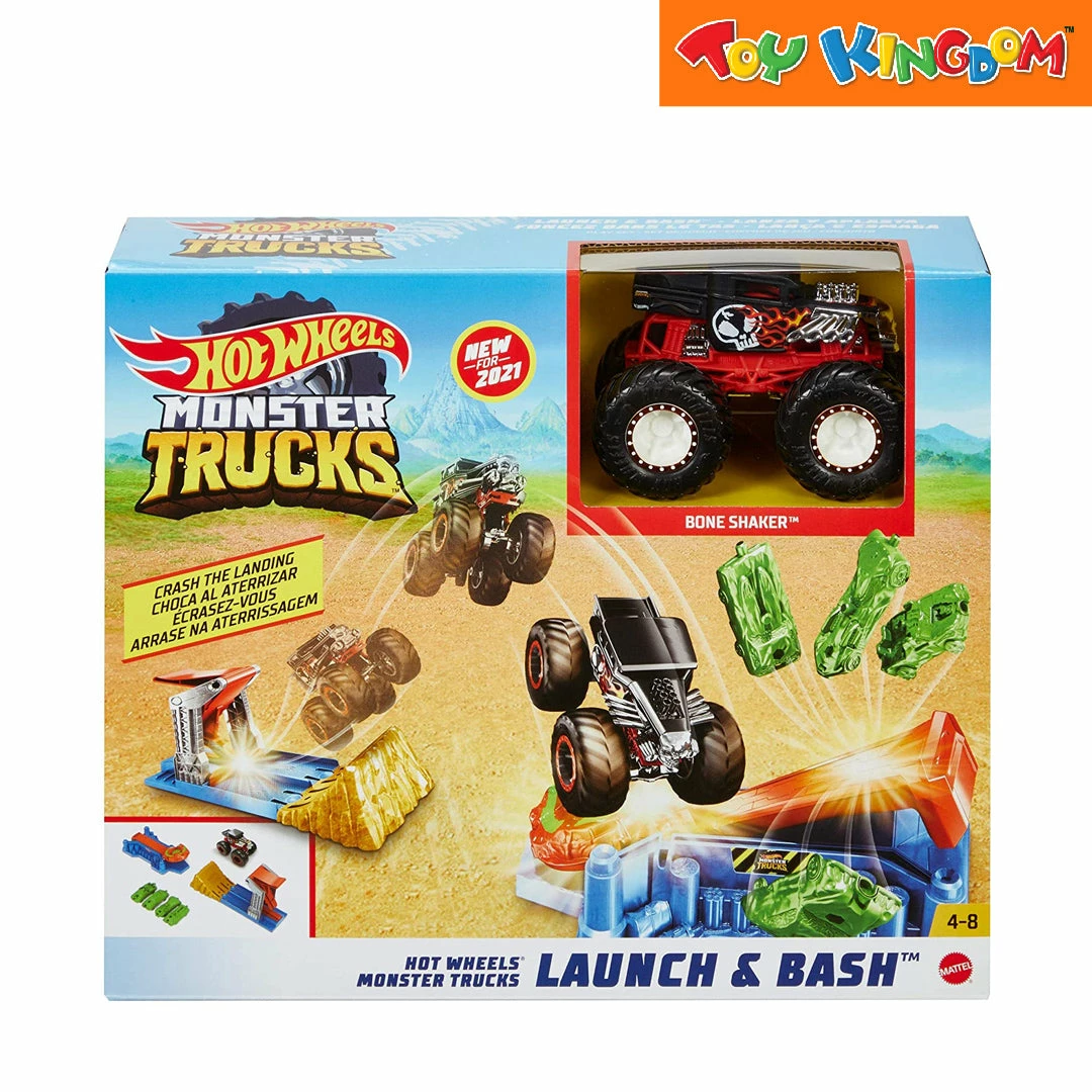 Hot Wheels Monster Truck Ecl Carsplosion Playset 1 Hot Wheels Monster Truck Ecl Carsplosion Playset