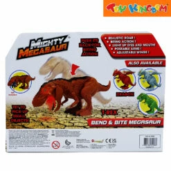 Dragon-i Bend And Bite Mighty Megasaur Brown Mid Size Dinosaur 5 Dragon-i Bend And Bite Mighty Megasaur Brown Mid Size Dinosaur -Toy Haven Shop 39068782Brown PKT 2