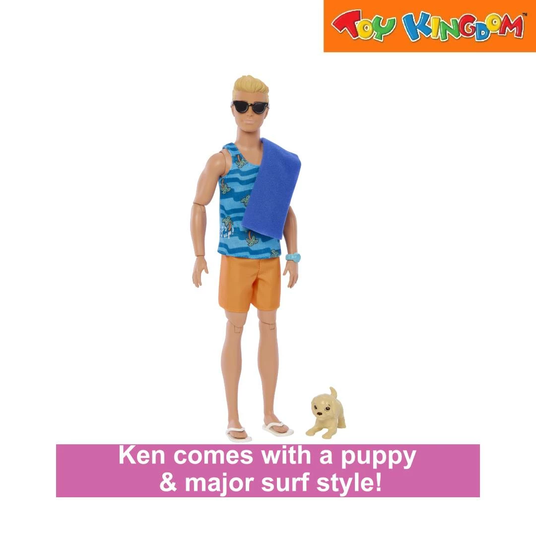 Barbie Ken Doll With Surfboard 3 Barbie Ken Doll With Surfboard - Image 3