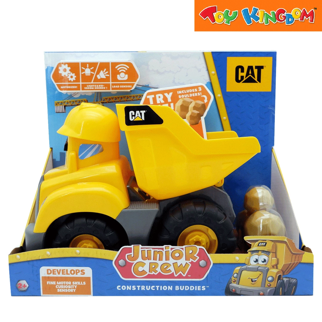 CAT Construction Buddies Junior Crew Dump Truck 1 CAT Construction Buddies Junior Crew Dump Truck