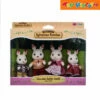 Epoch Sylvanian Families Chocolate Rabbit Family Dolls