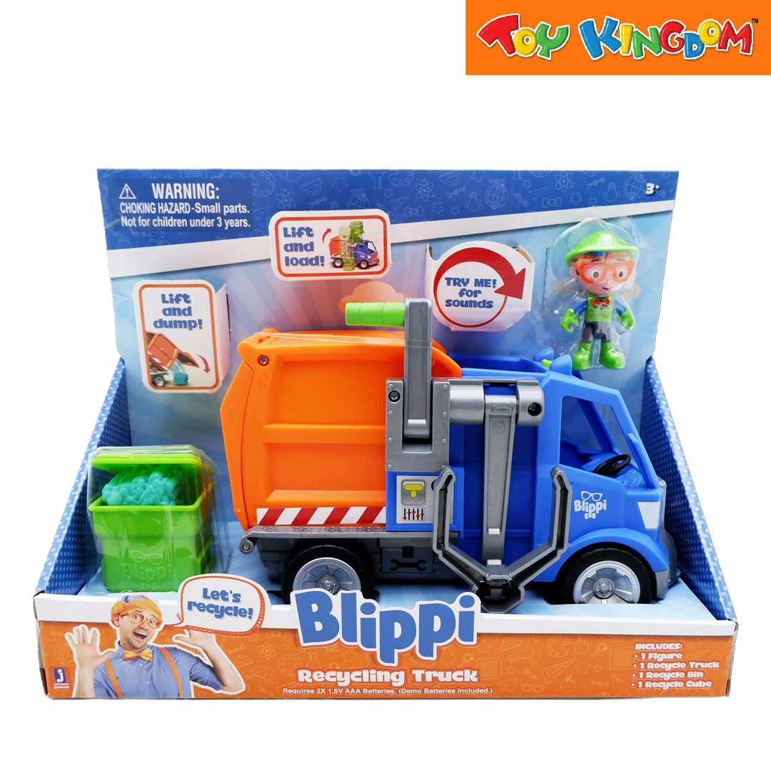 Blippi Recycling Truck Vehicle 1 Blippi Recycling Truck Vehicle