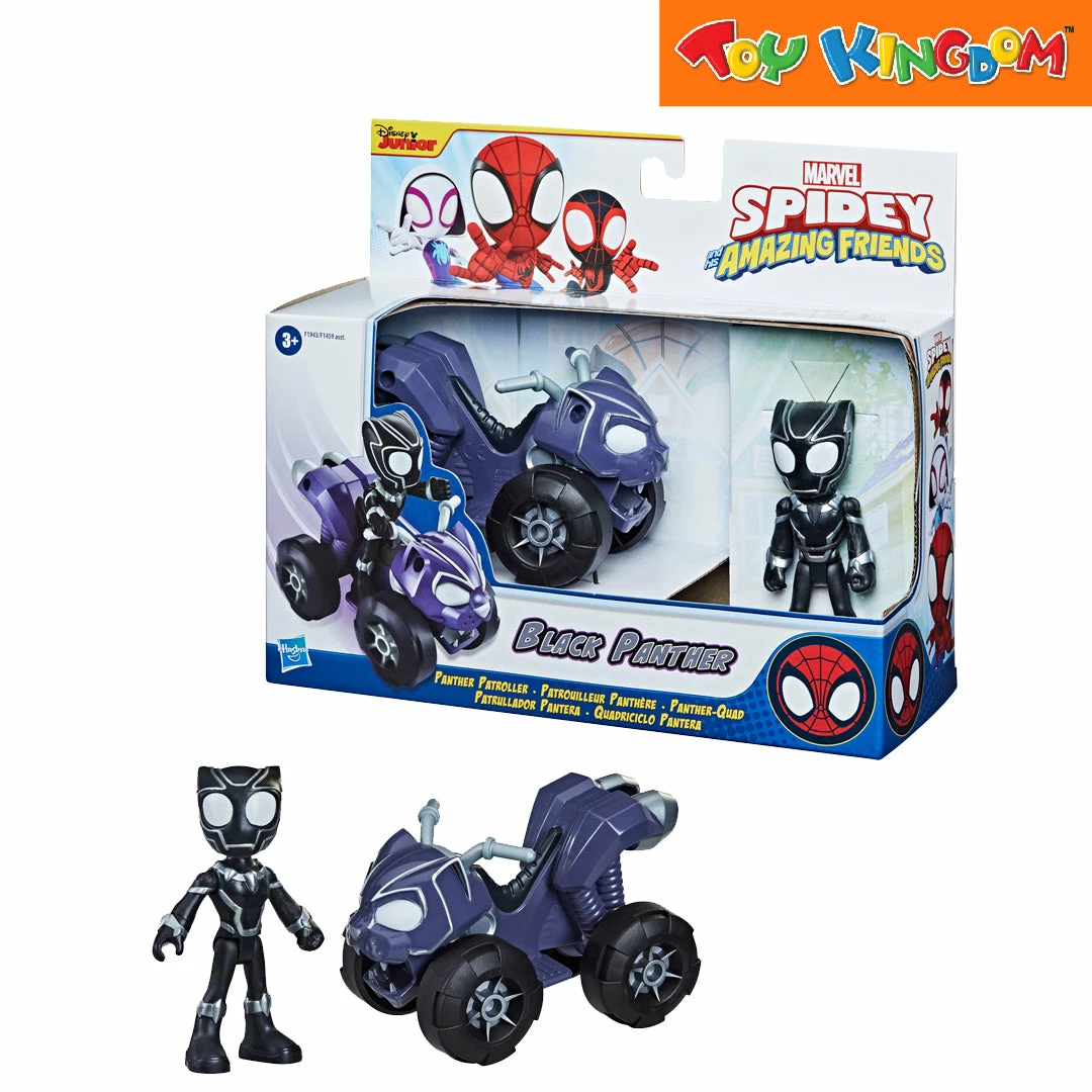 Disney Jr. Marvel Spidey And His Amazing Friends Black Panther Patroller 5 Disney Jr. Marvel Spidey And His Amazing Friends Black Panther Patroller - Image 5