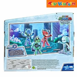 PJ Masks 4 Pack Underwater Heroes Dive Time Mission 7 PJ Masks 4 Pack Underwater Heroes Dive Time Mission -Toy Haven Shop F2645 BACK
