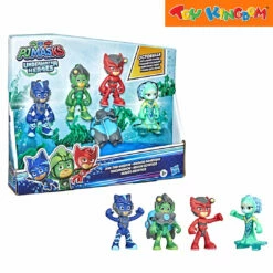 PJ Masks 4 Pack Underwater Heroes Dive Time Mission 6 PJ Masks 4 Pack Underwater Heroes Dive Time Mission -Toy Haven Shop F2645 COMBO