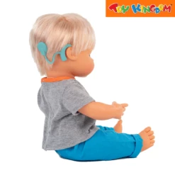 Miniland Caucasian Girl With Hearing Aid 38 Cm Baby Doll 6 Miniland Caucasian Girl With Hearing Aid 38 Cm Baby Doll -Toy Haven Shop TK 10280472 31115 Caucasian Girl with Hearing Aid 38cm SIDE 2