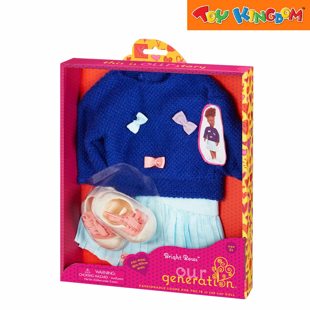 Our Generation Bright Bows Doll Clothes And Accessories 1 Our Generation Bright Bows Doll Clothes And Accessories