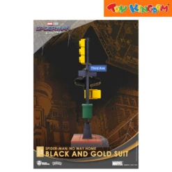Marvel Spider-Man Beast Kingdom D-Stage 102 No Way Home Black & Gold Suit Figure -Toy Haven Shop TK 10289380 S4F 3