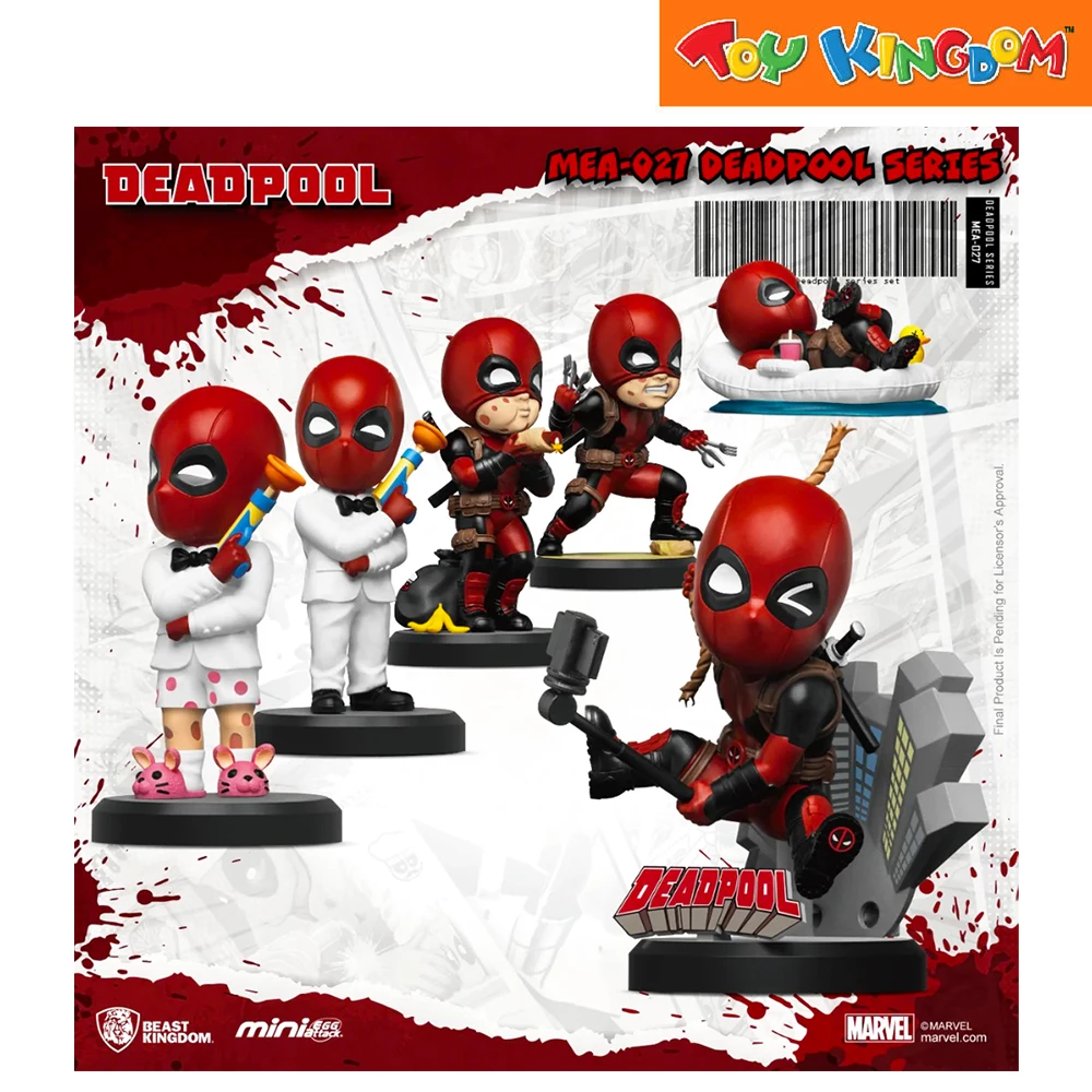 Marvel Beast Kingdom MEA-027 Deadpool Series Set Figure 1 Marvel Beast Kingdom MEA-027 Deadpool Series Set Figure