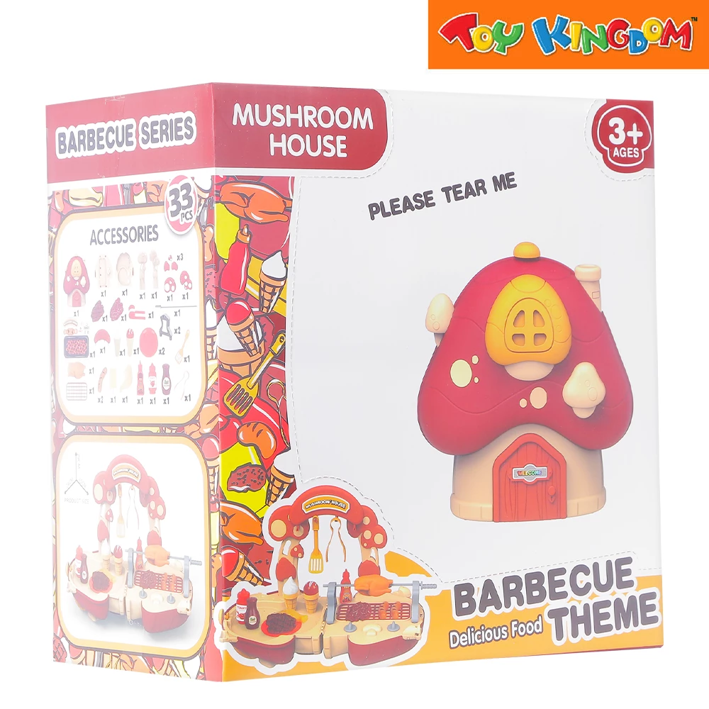 Mushroom House Barbeque Theme Playset 2 Mushroom House Barbeque Theme Playset - Image 2