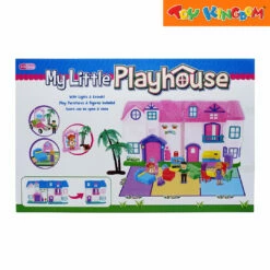 KidShop My Little Playhouse Playset -Toy Haven Shop TK 39025366 12417 Kidshop My Little Playouse Playset BACK