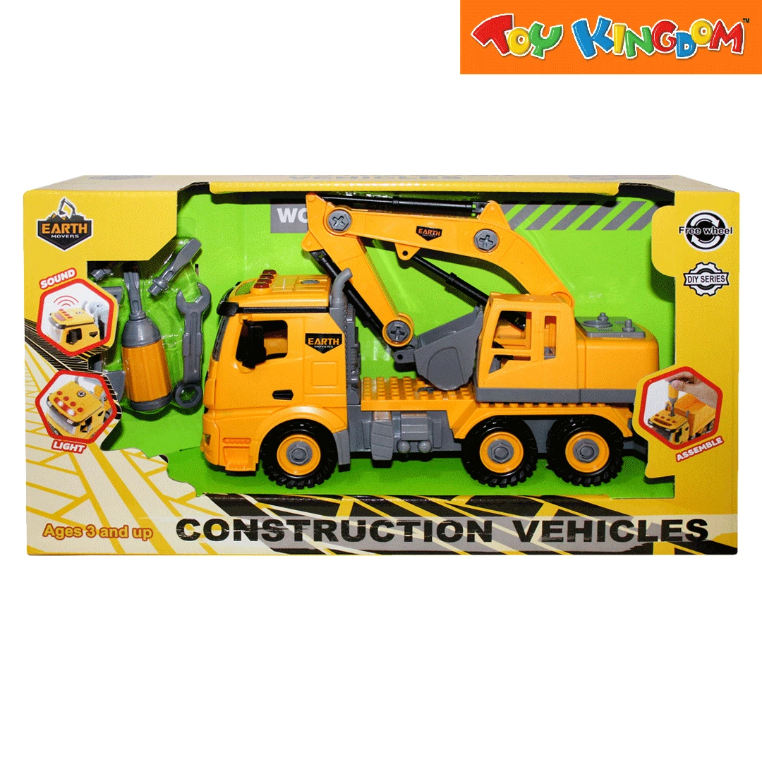 Earth Movers Excavator Truck Construction Vehicles 1 Earth Movers Excavator Truck Construction Vehicles