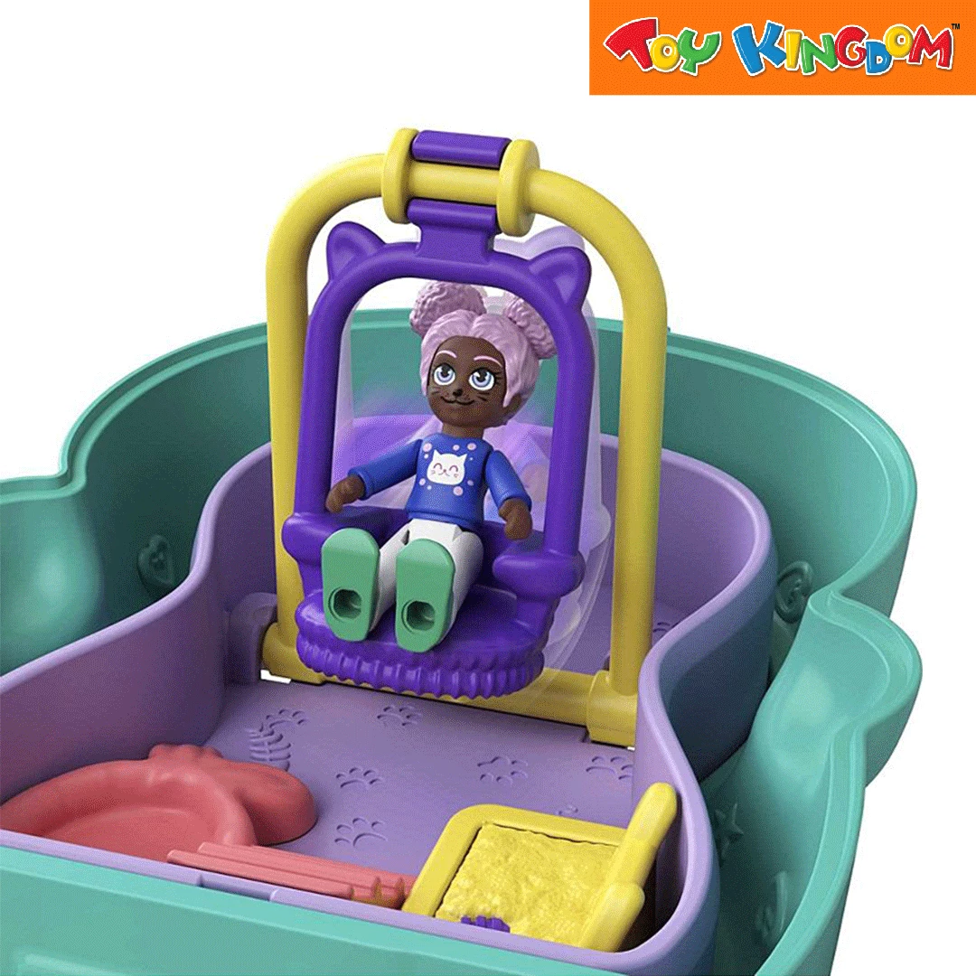 Polly Pocket Core Flip And Reveal Compact Cat Playset 3 Polly Pocket Core Flip And Reveal Compact Cat Playset - Image 3