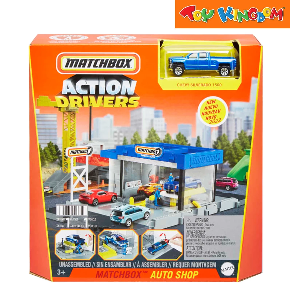 Matchbox Action Drivers Auto Shop Playset 1 Matchbox Action Drivers Auto Shop Playset