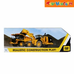 CAT Funrise Construction Fleet Dump Truck With Hat -Toy Haven Shop TK 39072195 82061 Construction Fleet Dump Truck with Hat RMB BACK