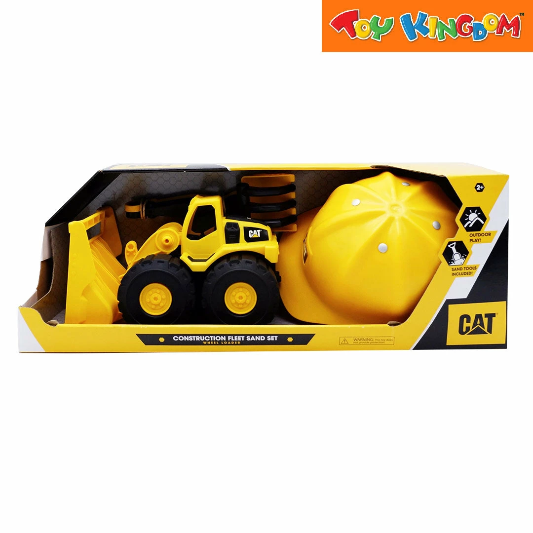 CAT Funrise Construction Fleet Wheel Loader With Hat 1 CAT Funrise Construction Fleet Wheel Loader With Hat