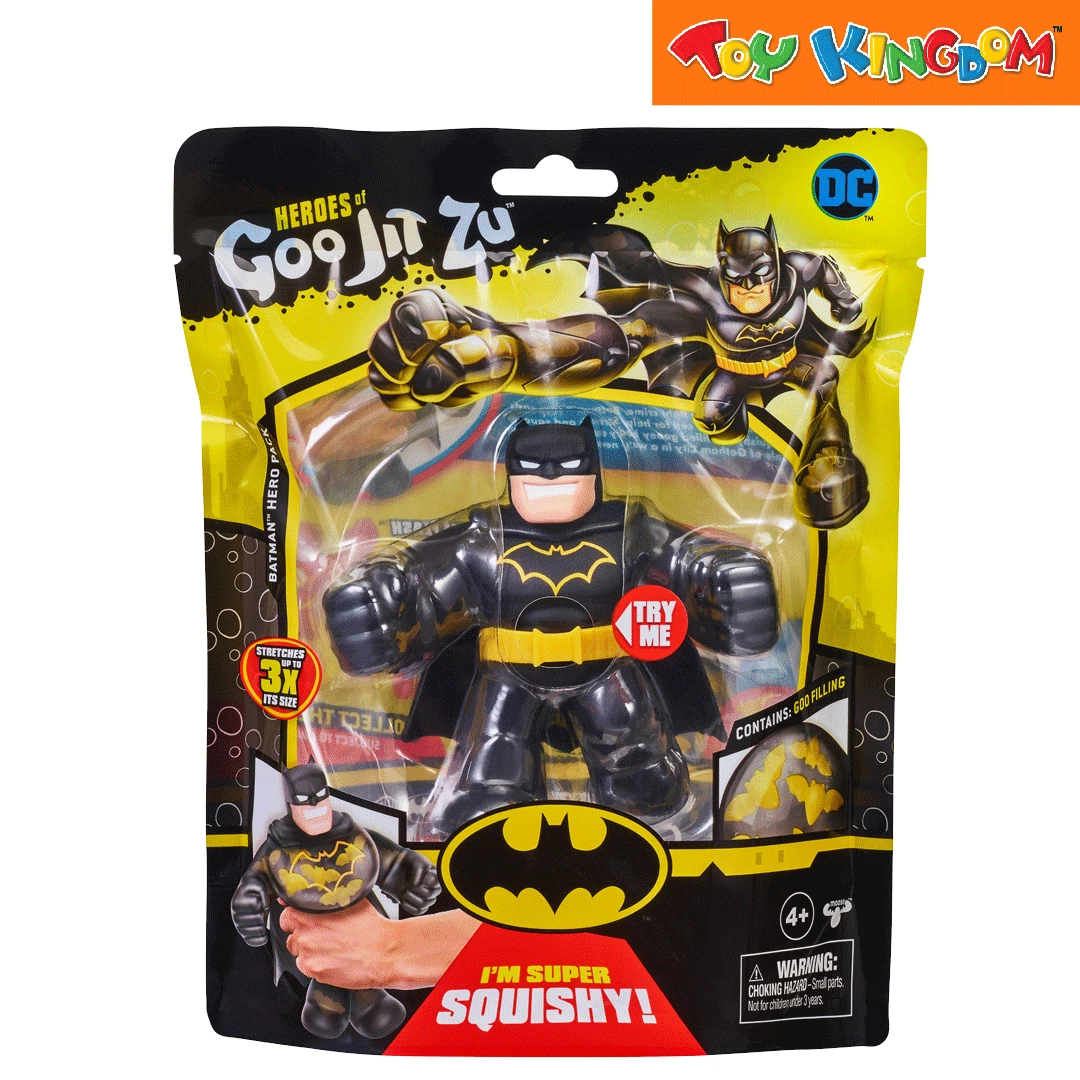 Heroes Of Goo Jit Zu DC Series 1 Hero Pack Batman Stretchable Figure 1 Heroes Of Goo Jit Zu DC Series 1 Hero Pack Batman Stretchable Figure