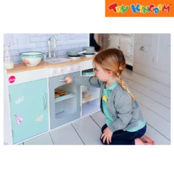 Starkids 2-in-1 Townhouse And Kitchen Playset -Toy Haven Shop TK 39072614 Peppermint 2 In 1 Townhouse Kitchen 5