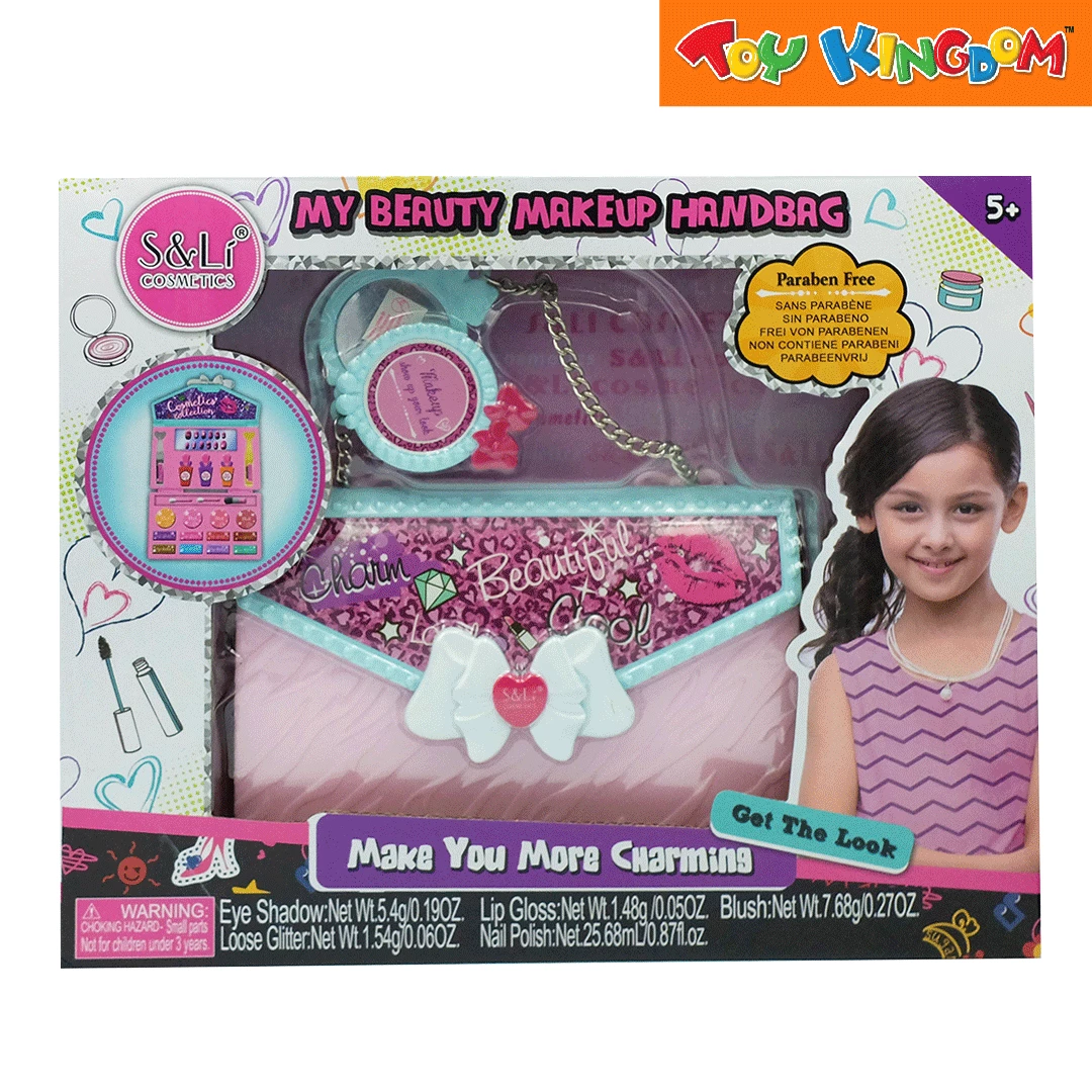 S&Li Cosmetics My Beauty Makeup Handbag 1 S&Li Cosmetics My Beauty Makeup Handbag