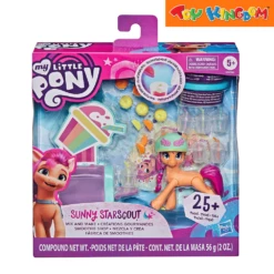 My Little Pony Sparkling Scenes Sunny Starscout Mix And Make Playset