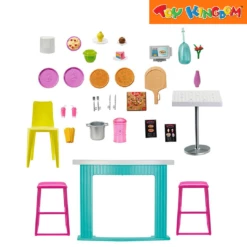 Barbie Cook 'n Grill Restaurant Playset -Toy Haven Shop TK 39074773 Barbie Estate Restaurant with Doll 3
