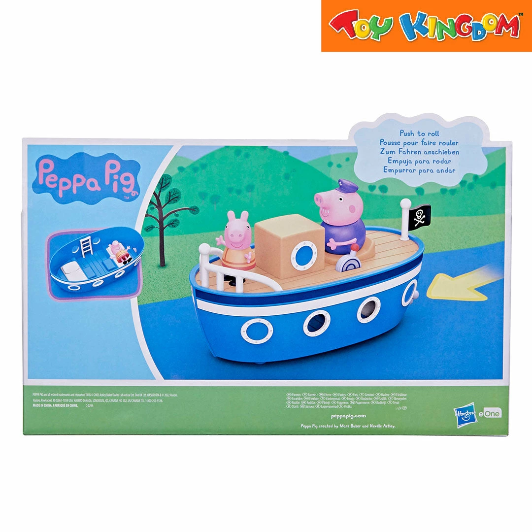 Peppa Pig Grandpa Pig's Cabin Boat Playset 3 Peppa Pig Grandpa Pig's Cabin Boat Playset - Image 3