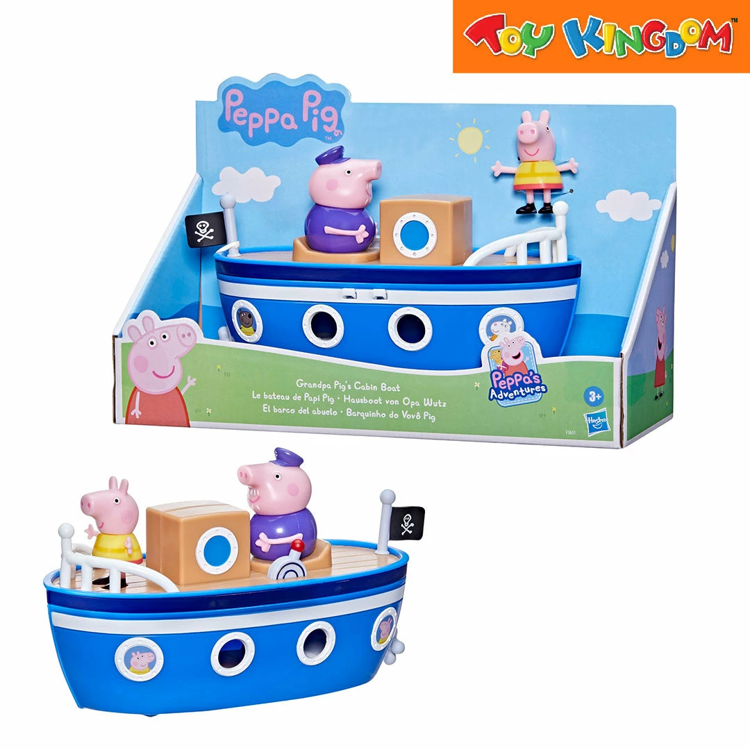 Peppa Pig Grandpa Pig's Cabin Boat Playset 1 Peppa Pig Grandpa Pig's Cabin Boat Playset