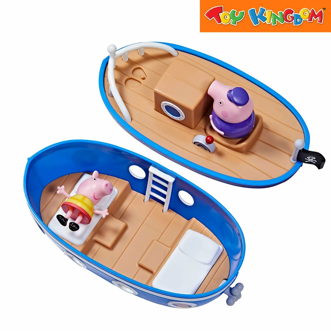 Peppa Pig Grandpa Pig's Cabin Boat Playset 2 Peppa Pig Grandpa Pig's Cabin Boat Playset - Image 2