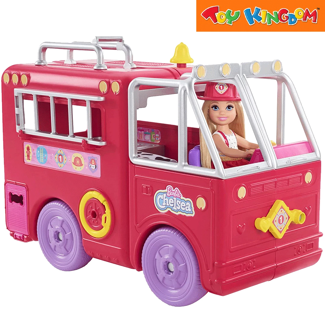 Barbie Chelsea Firetruck Playset 2 Barbie Chelsea Firetruck Playset - Image 2
