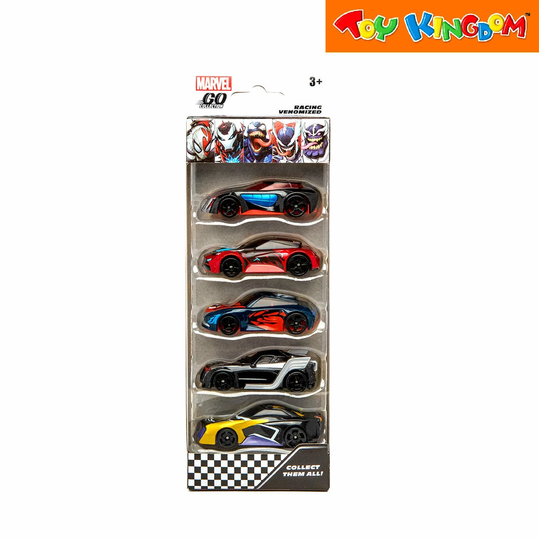 Marvel Go Collection Heroes And Thanos Venomized 5 Pack Racing Cars Vehicle Set 1 Marvel Go Collection Heroes And Thanos Venomized 5 Pack Racing Cars Vehicle Set