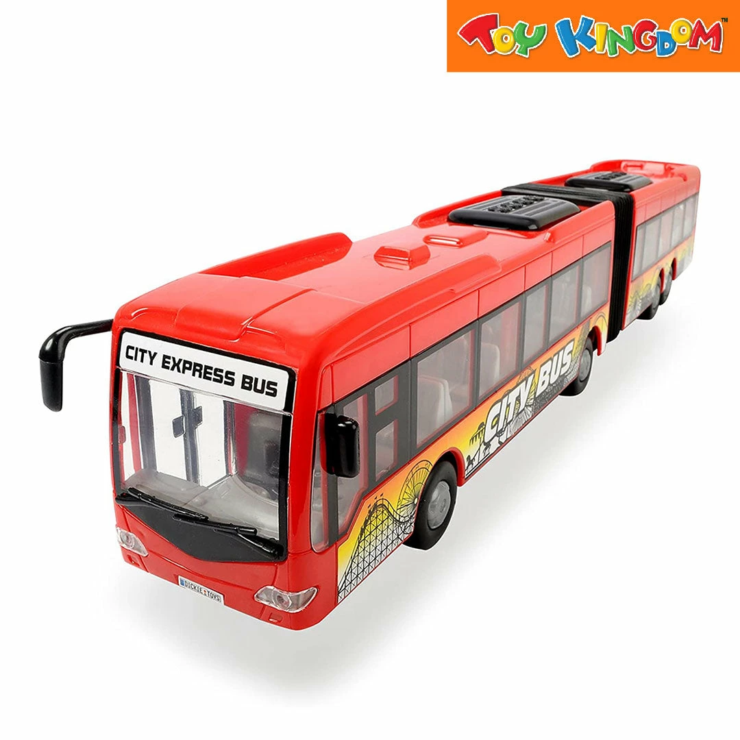 Dickie Toys City Express Bus Red Vehicle 2 Dickie Toys City Express Bus Red Vehicle - Image 2