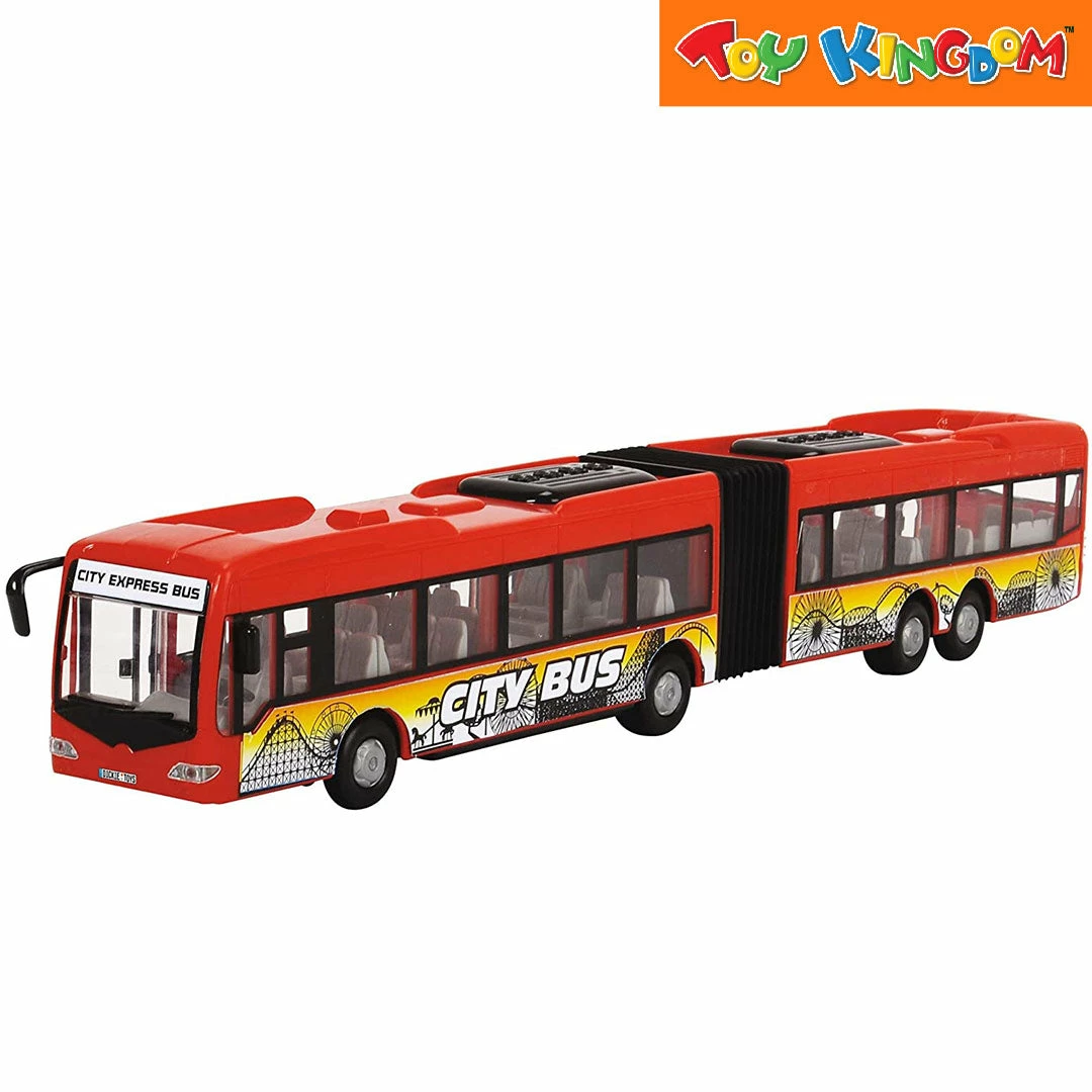 Dickie Toys City Express Bus Red Vehicle 1 Dickie Toys City Express Bus Red Vehicle