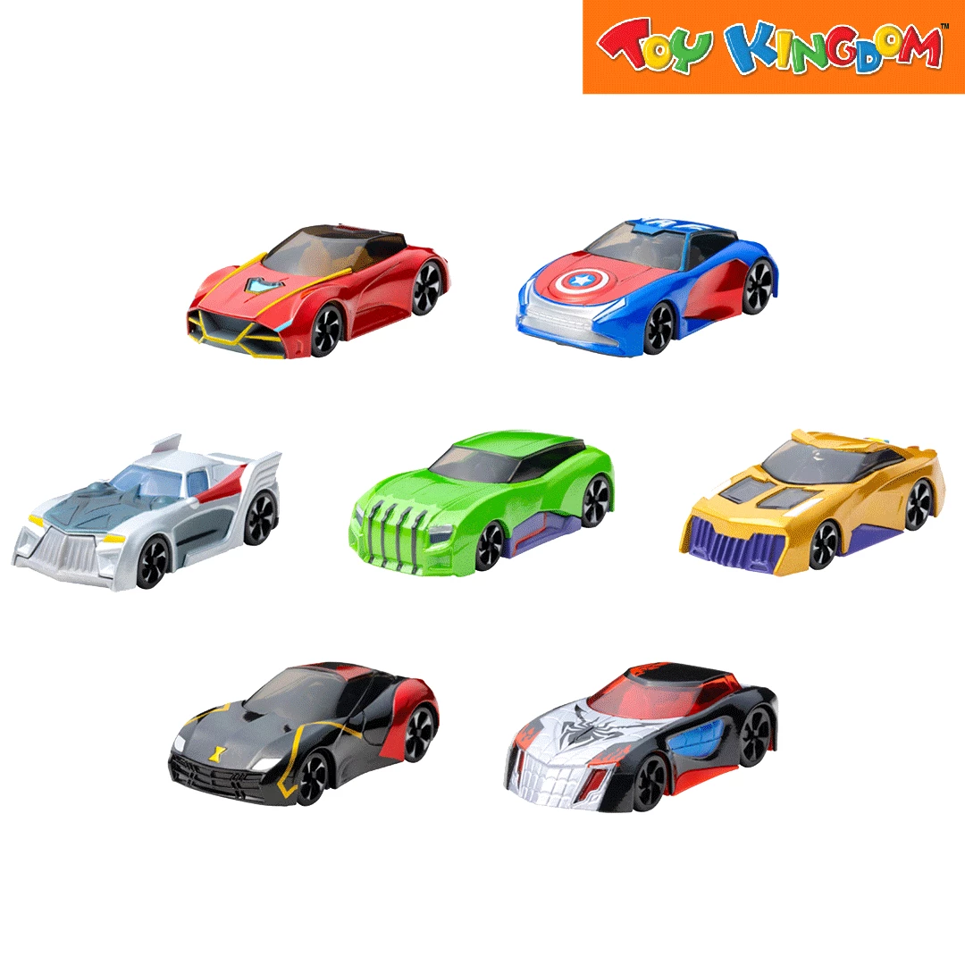 Marvel Racing Car Series Go Collection 7 Pcs Die-cast Vehicles 2 Marvel Racing Car Series Go Collection 7 Pcs Die-cast Vehicles - Image 2