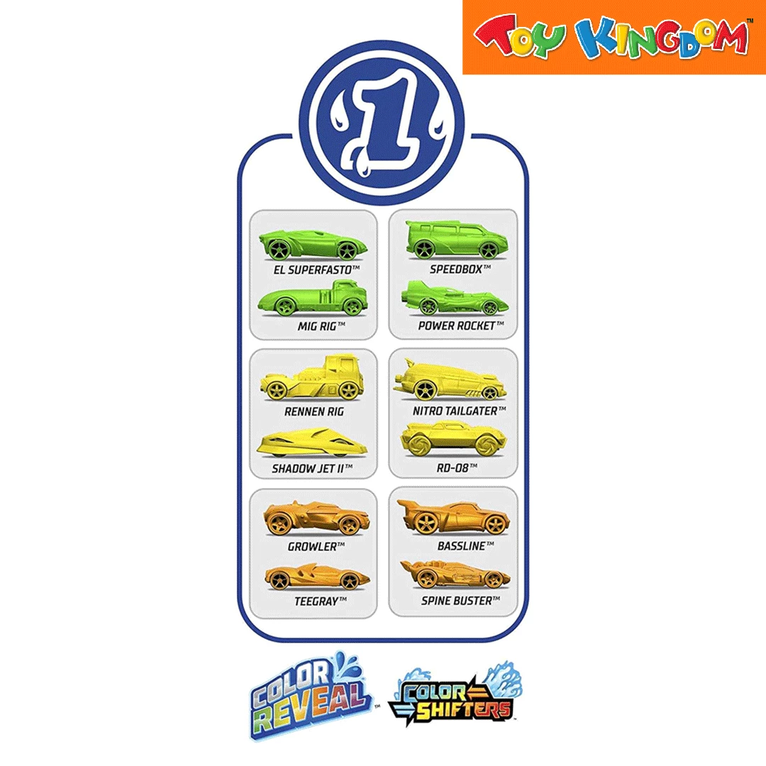 Hot Wheels Color Reveal Cars Orange Blind Pack 2 Hot Wheels Color Reveal Cars Orange Blind Pack - Image 2