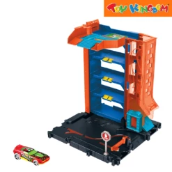 Hot Wheels City Parking Garage Vehicle Playset -Toy Haven Shop TK 39077520 Hot Wheels City Parking Garage DETAIL