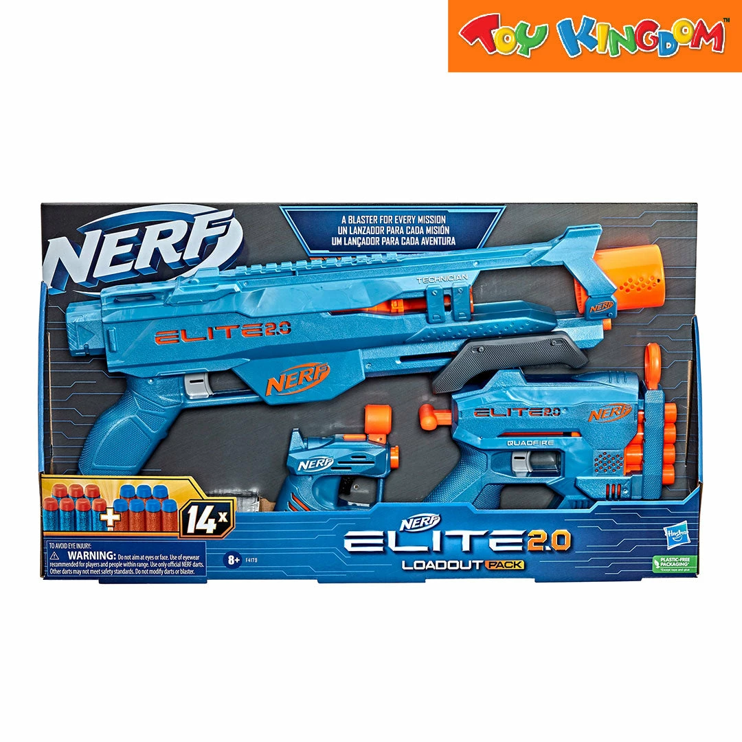 Nerf Elite 2.0 Loadout Pack Blaster 1 Nerf Elite 2.0 Loadout Pack Blaster