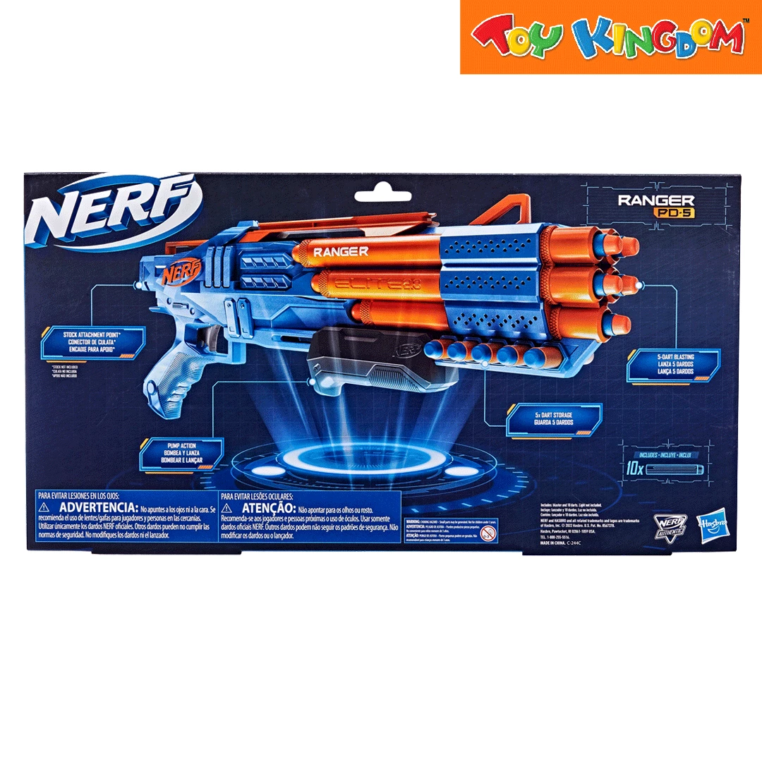 Nerf Elite 2.0 Ranger PD-5 Blaster 4 Nerf Elite 2.0 Ranger PD-5 Blaster - Image 4