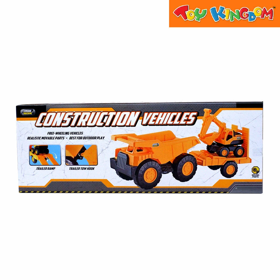 Dream Machine Construction Vehicle Dump Truck With Excavator 3 Dream Machine Construction Vehicle Dump Truck With Excavator - Image 3
